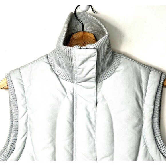 Tommy Hilfiger Womens Vest Down Filled Y2K Vintage Full Zip Gilet Blue X-Small - Picture 3 of 16